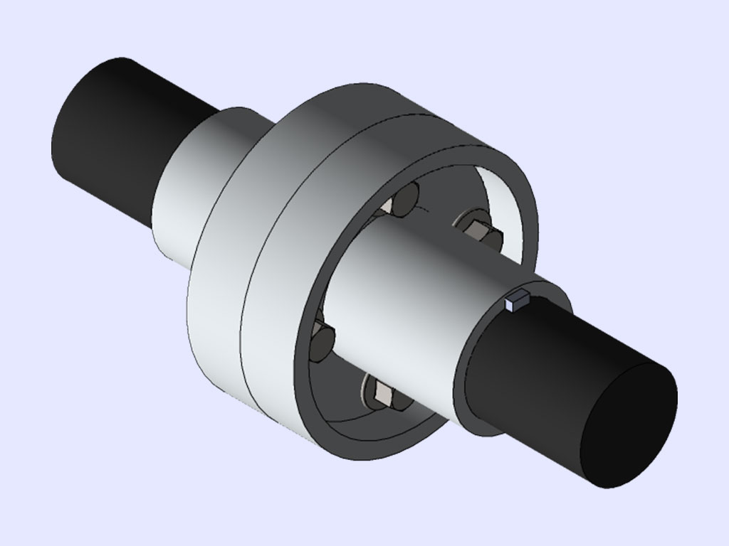 Protected Flange Coupling