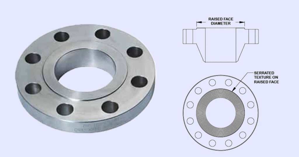 RF flanges