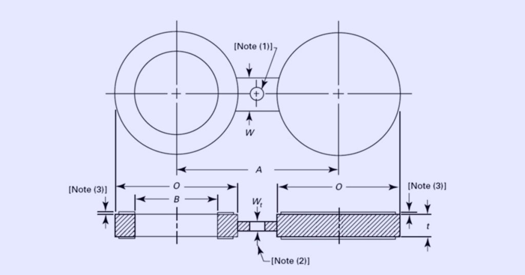 Spectacle Blind Flange