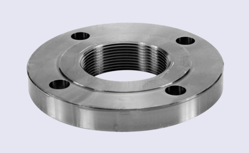 Threaded-flange